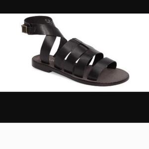 Kelsi Dagger Brooklyn Crescent Strappy Leather Sandals Women's 9.5- Summer